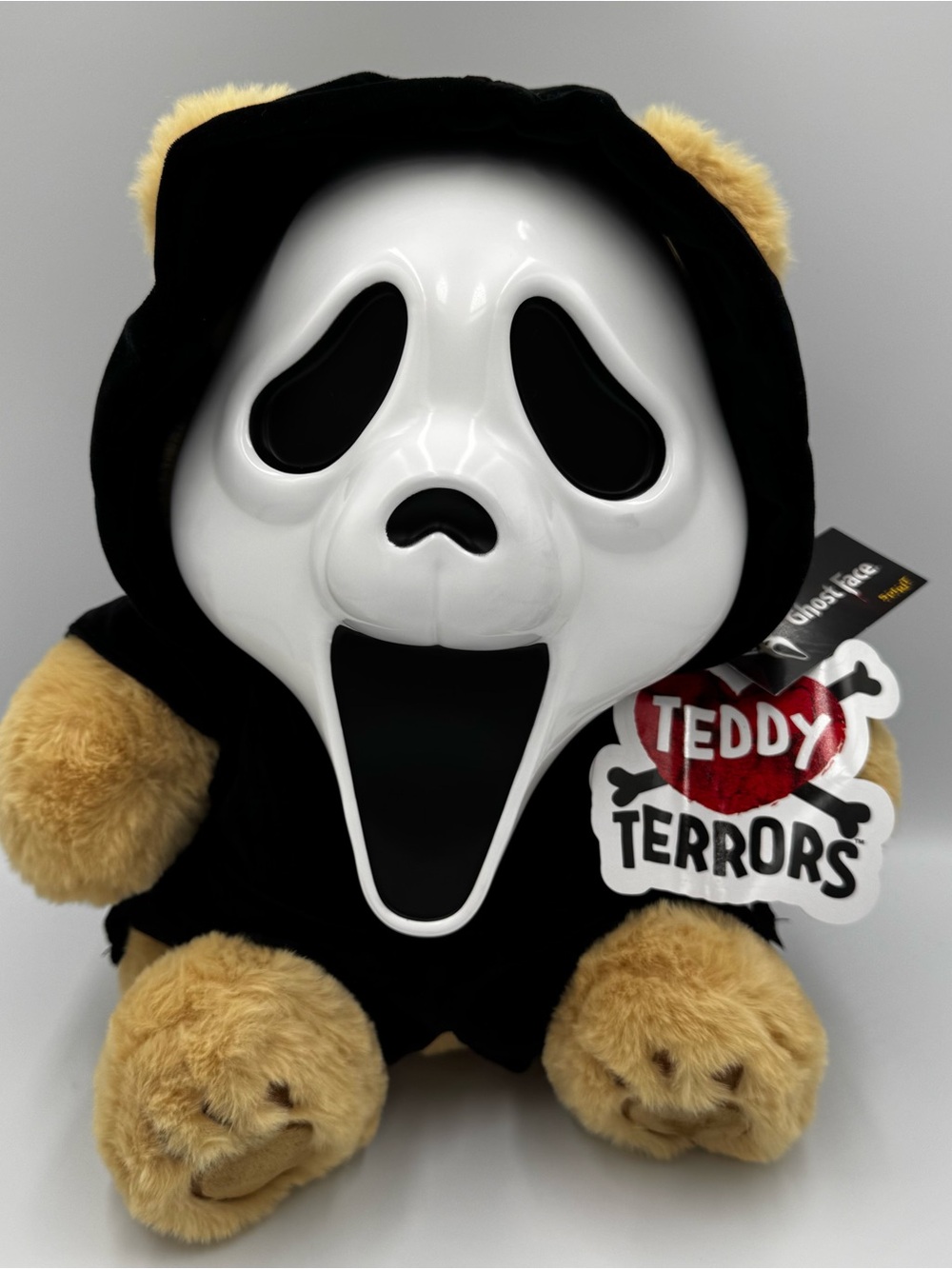 Teddy Terrors Ghostface Scream Mask Stuffed Animal Plush Toy - BRAND NEW!!